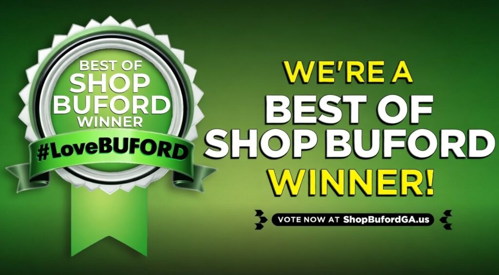 Best of Shop Buford Winner Banner